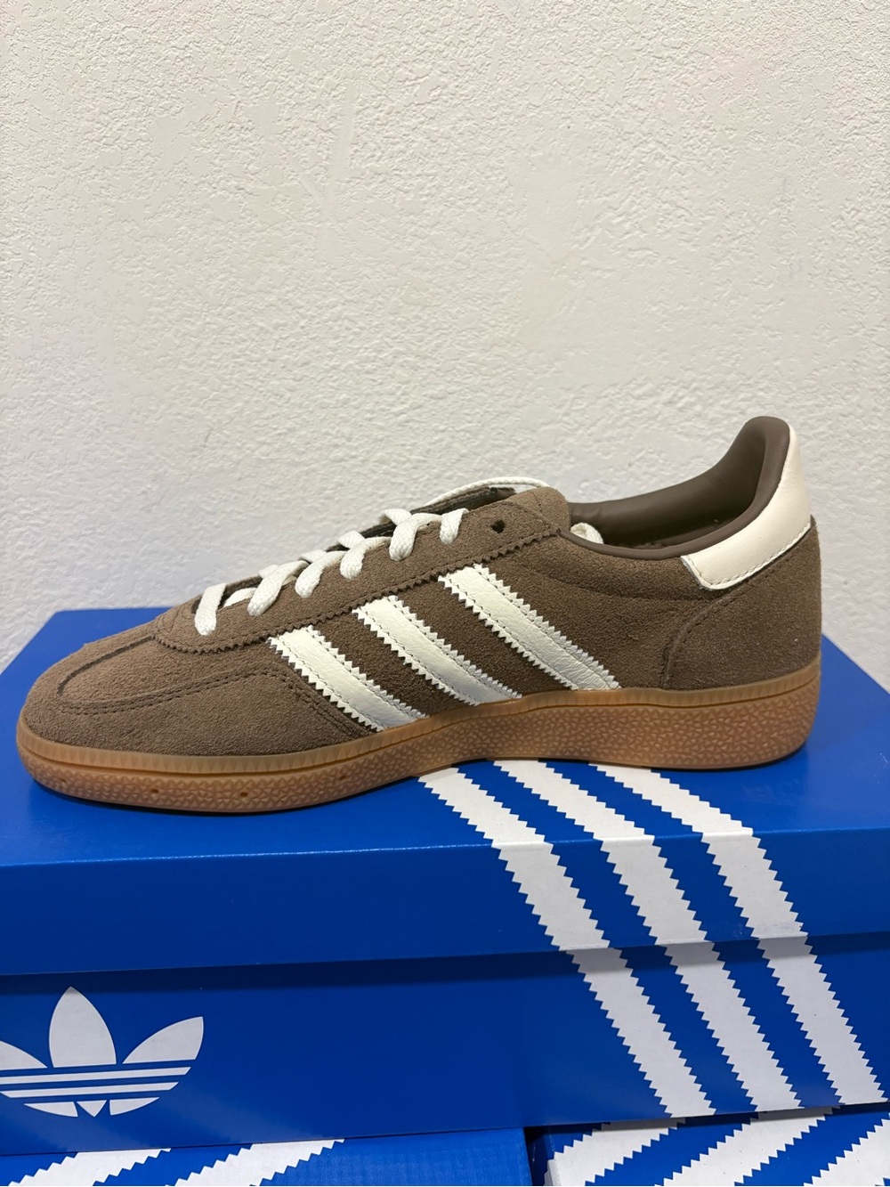adidas Spezial Suede Sneaker in Brown and White - Picture 4 of 4